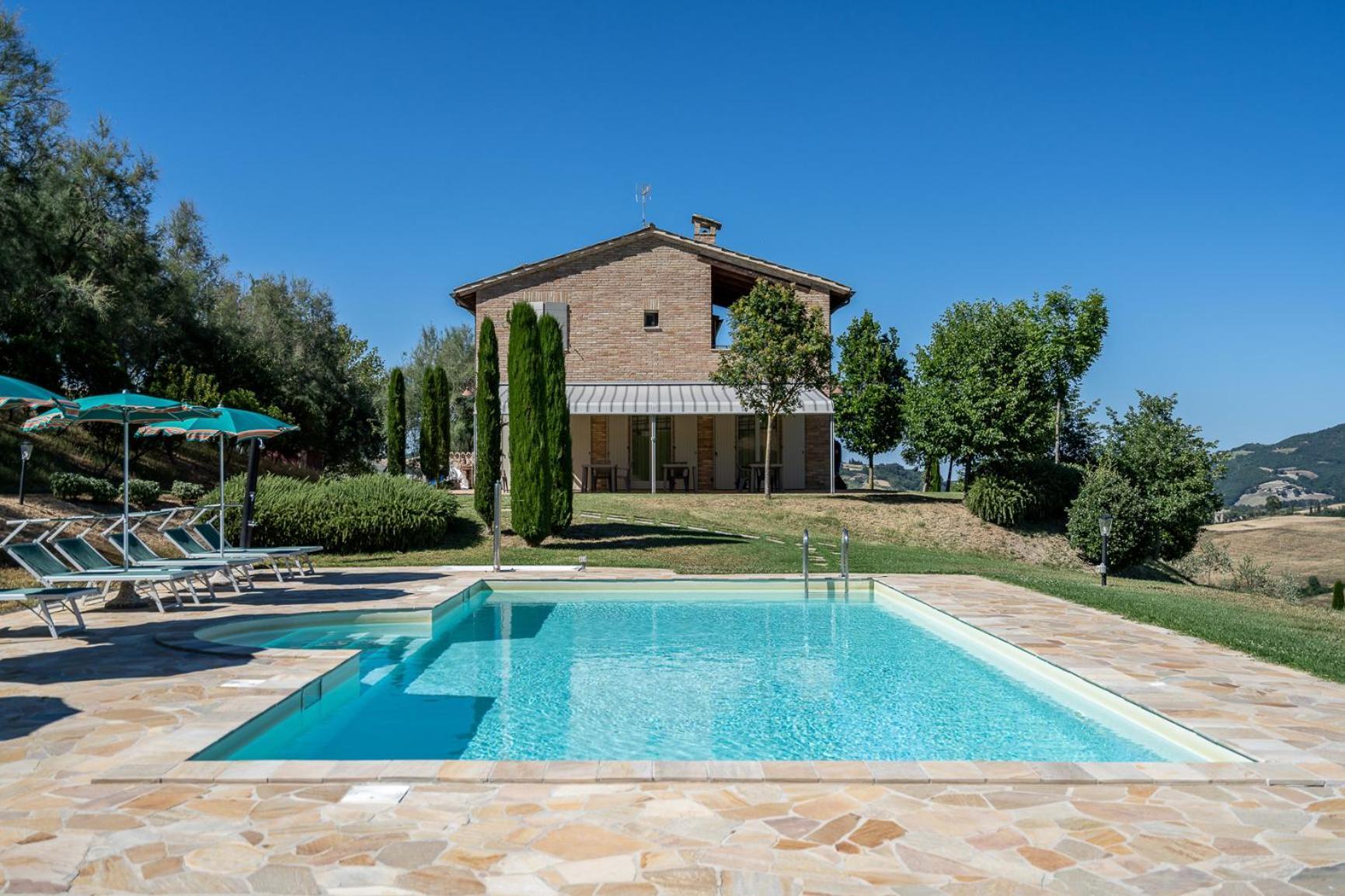 Vila Ca' Lupino Urbino Exteriér fotografie
