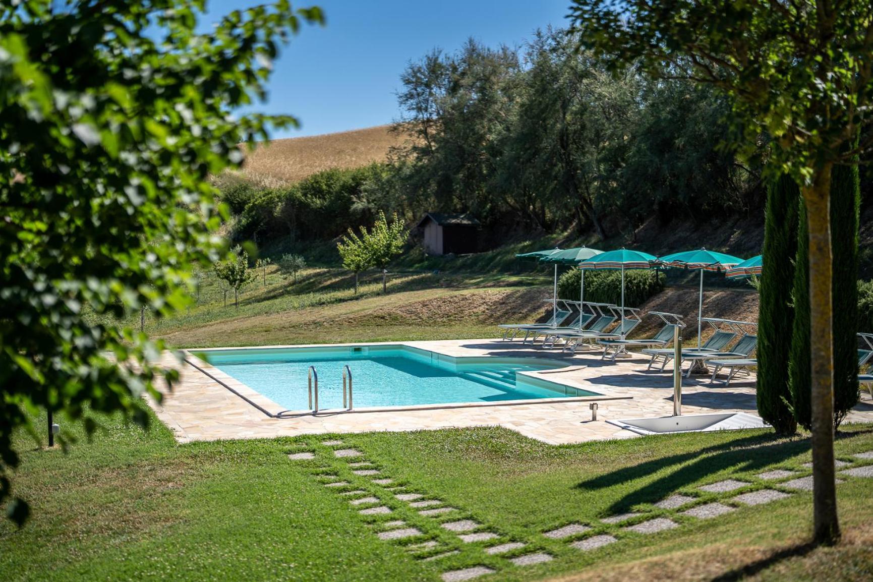 Vila Ca' Lupino Urbino Exteriér fotografie