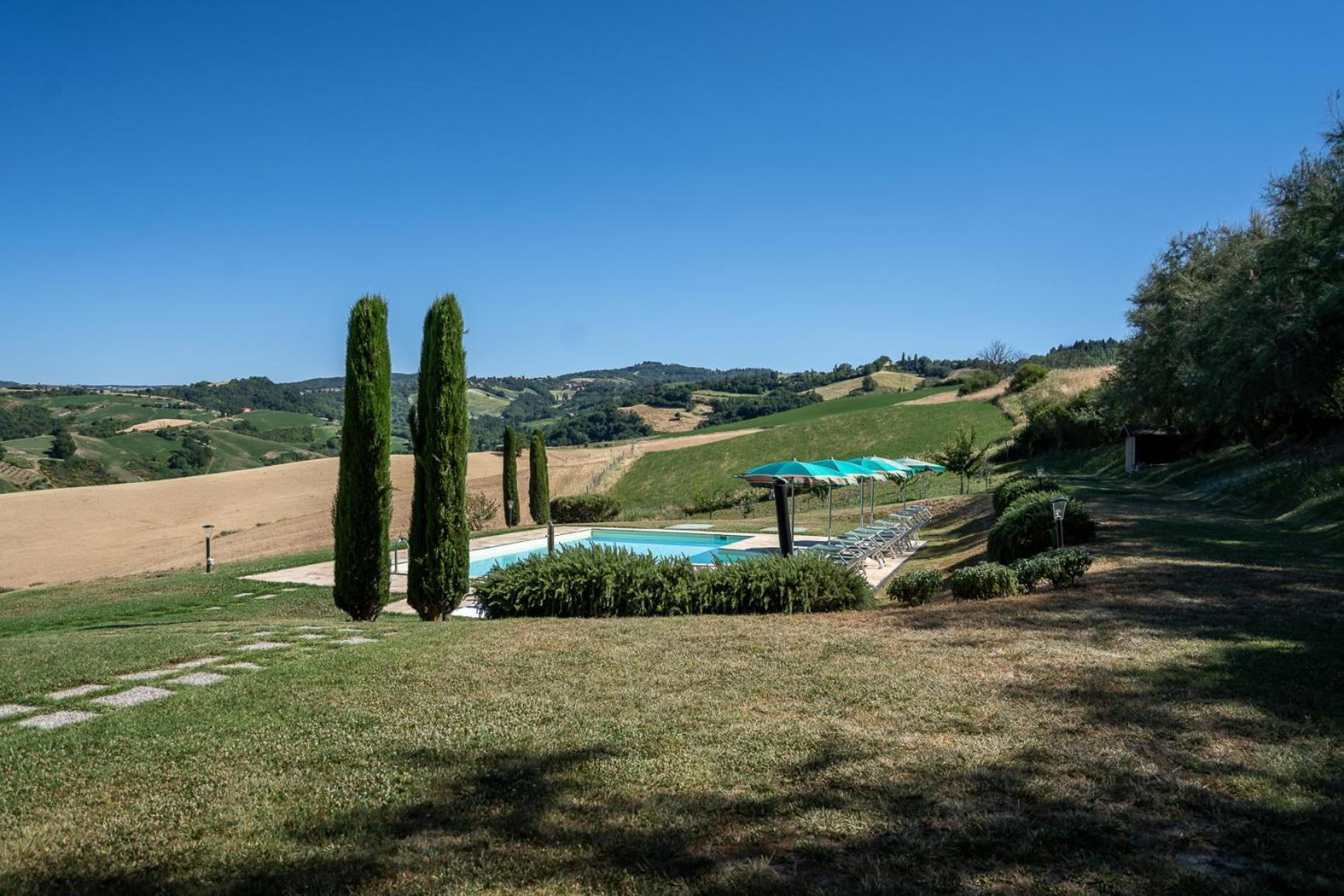 Vila Ca' Lupino Urbino Exteriér fotografie